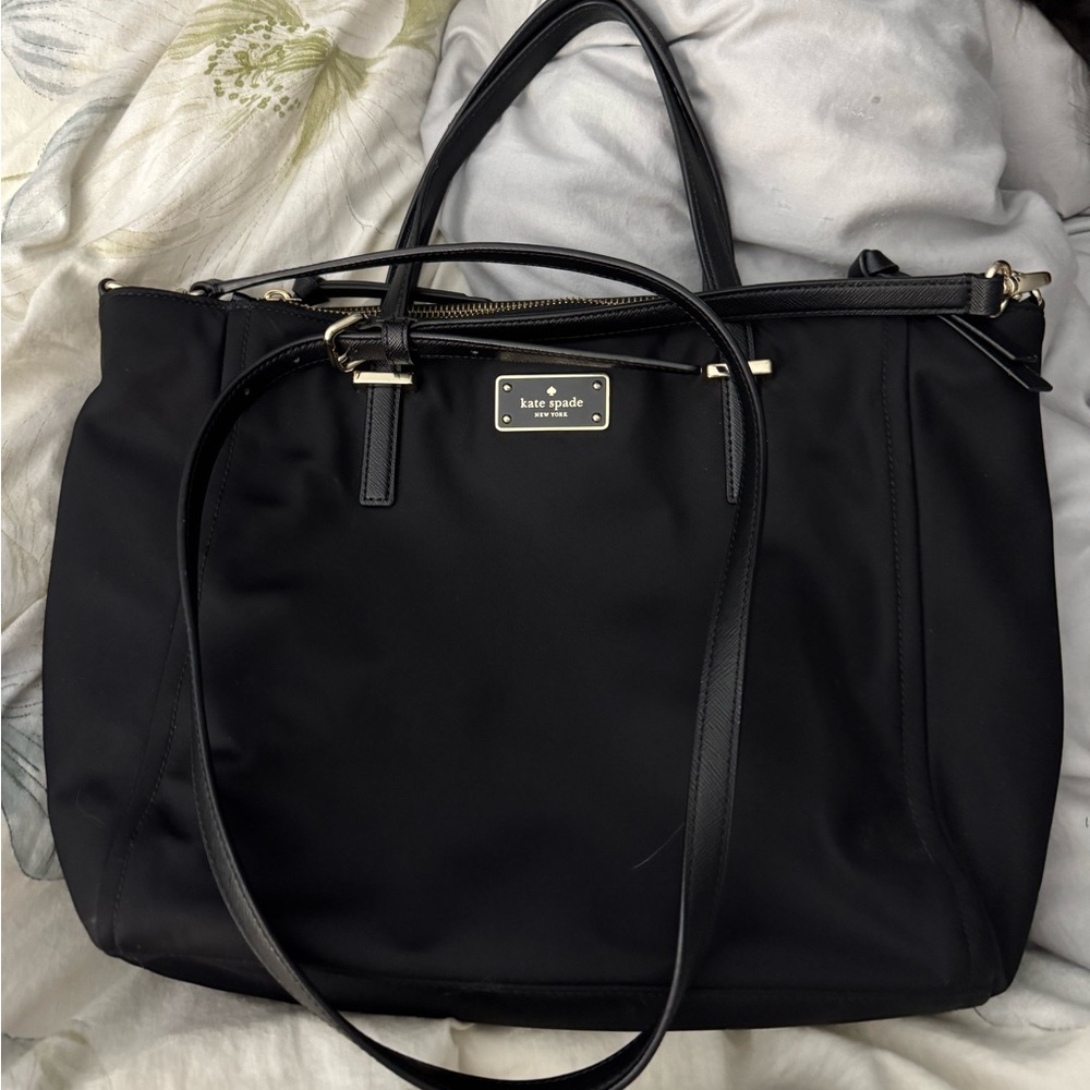 Kate Spade Black Dawn Sachet-Tote Bag